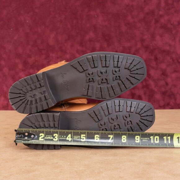 Sam Edelman Wmn Drina Whiskey Leather Fashion Equestrian Riding Knee Boots sz 7 - Picture 5 of 10